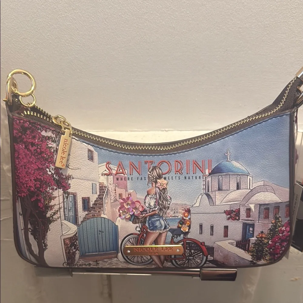 Nicole Lee Santorini Print Women's Bag